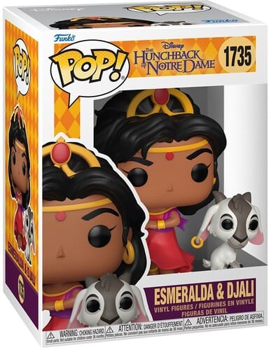 Funko Toys > Funko > Funko Pop! Funko POP! & Buddy: Hunchback of Notre Dame - Esmeralda & Djali 889698903479 FUKO90347