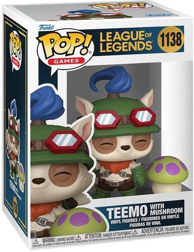 Funko Toys > Funko > Funko Pop! Funko POP! & Buddy: League of Legends - Teemo with Mushroom 889698861137 FUKO86113