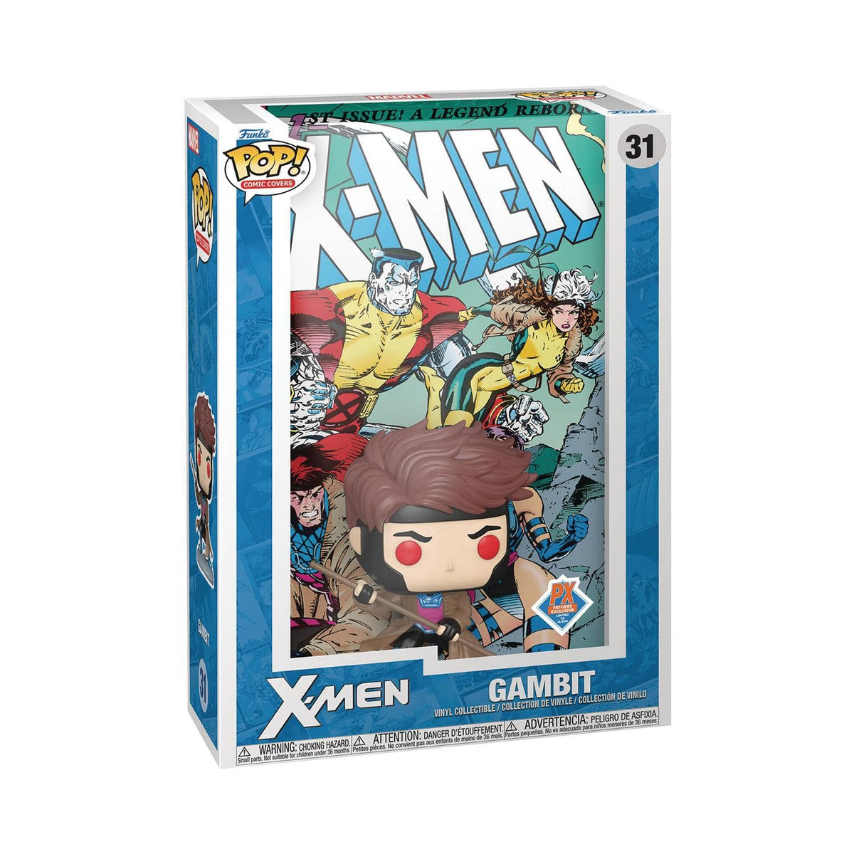 Funko Toys > Funko > Funko Pop! Funko Pop! Comic Cover: Marvel - Gambit, X-Men #1 (Previews Exclusive, FCBD 2024) 889698719803 DEC230049
