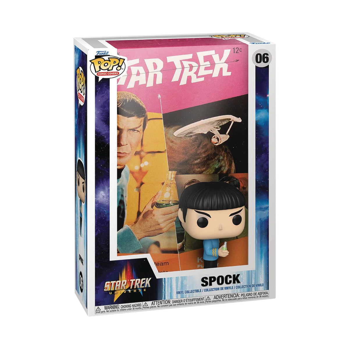 Funko Toys > Funko > Funko Pop! Funko Pop! Cover: Star Trek - Spock (Star Trek #1) 889698725002 APR239119