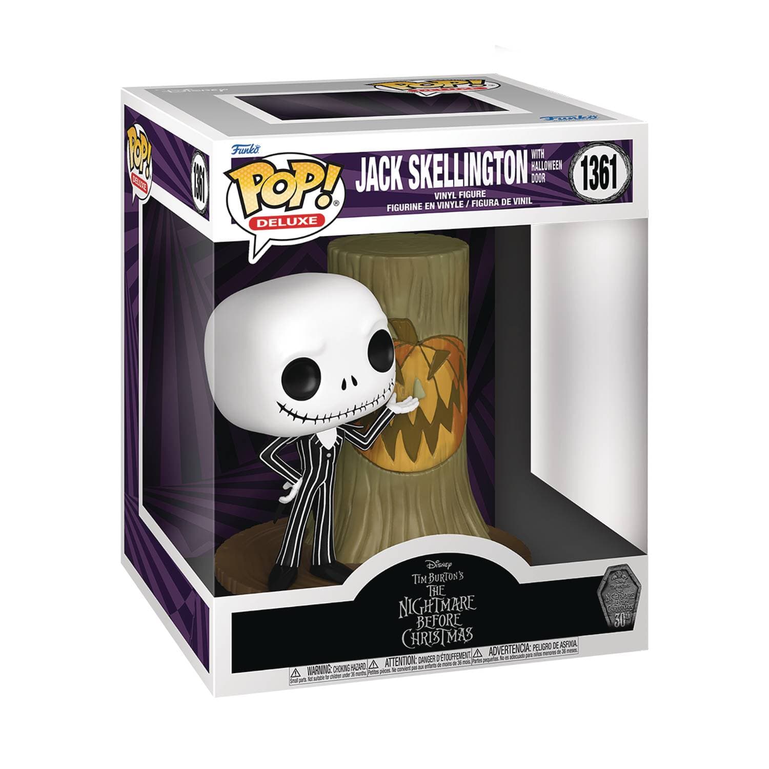 Funko Toys > Funko > Funko Pop! Funko Pop! Deluxe: Disney - Jack Skeleton with Halloween Door (Nightmare Before Christmas) 889698723114 SEP228627