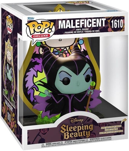 Funko Toys > Funko > Funko Pop! Funko POP! Deluxe: Disney Villains - Sleeping Beauty: Maleficent, Stained Glass (Vinyl Figure, Collectible, Deluxe Edition) 889698816786 FUKO81678