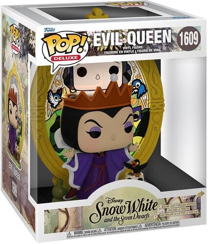 Funko Toys > Funko > Funko Pop! Funko POP! Deluxe: Disney Villains - Snow White: Evil Queen, Stained Glass (Vinyl Figure, Collectible, Deluxe Edition) 889698816816 FUKO81681