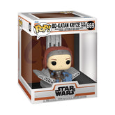 Funko Toys > Funko > Funko Pop! Funko Pop! Deluxe: Star Wars - Bo-Katan Kryze (on Throne) 889698765459 FEB238870