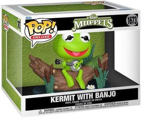 Funko Toys > Funko > Funko Pop! Funko POP!: Deluxe: The Muppets - Kermit with Banjo 889698758536 FUKO75853