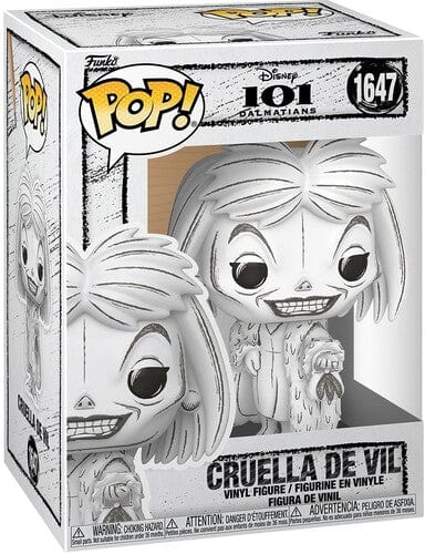 Funko Toys > Funko > Funko Pop! Funko Pop!: Disney - Cruella De Vil, Sketched 889698864213 FUKO86421