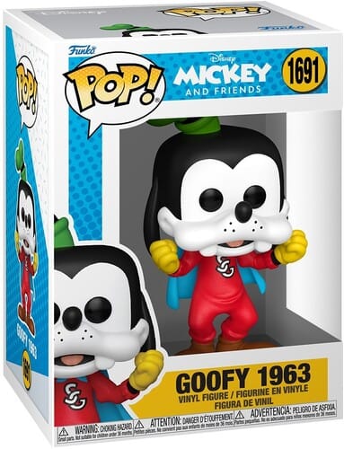 Funko Toys > Funko > Funko Pop! Funko POP! Disney: Goofy Through the Ages - 1963 889698904100 FUKO90410