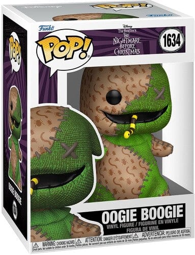Funko Toys > Funko > Funko Pop! Funko Pop!: Disney - Oogie Boogie, Patchwork (The Nightmare Before Christmas) 889698861489 FUKO86148