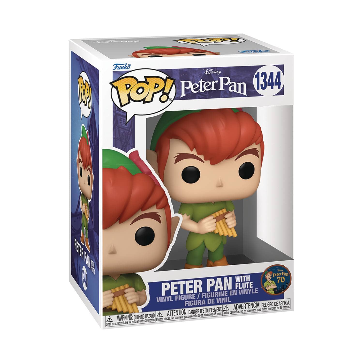 Funko Toys > Funko > Funko Pop! Funko Pop!: Disney - Peter Pan with Flute (Peter Pan 70th) 889698706971 JUL229636