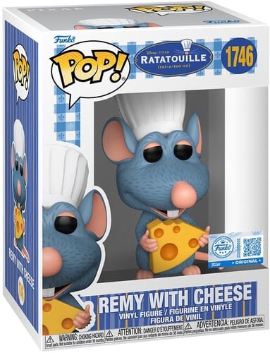 Funko Toys > Funko > Funko Pop! Funko POP! Disney PIXAR: Ratatouille - Remy with Cheese 889698919227 FUKO91922