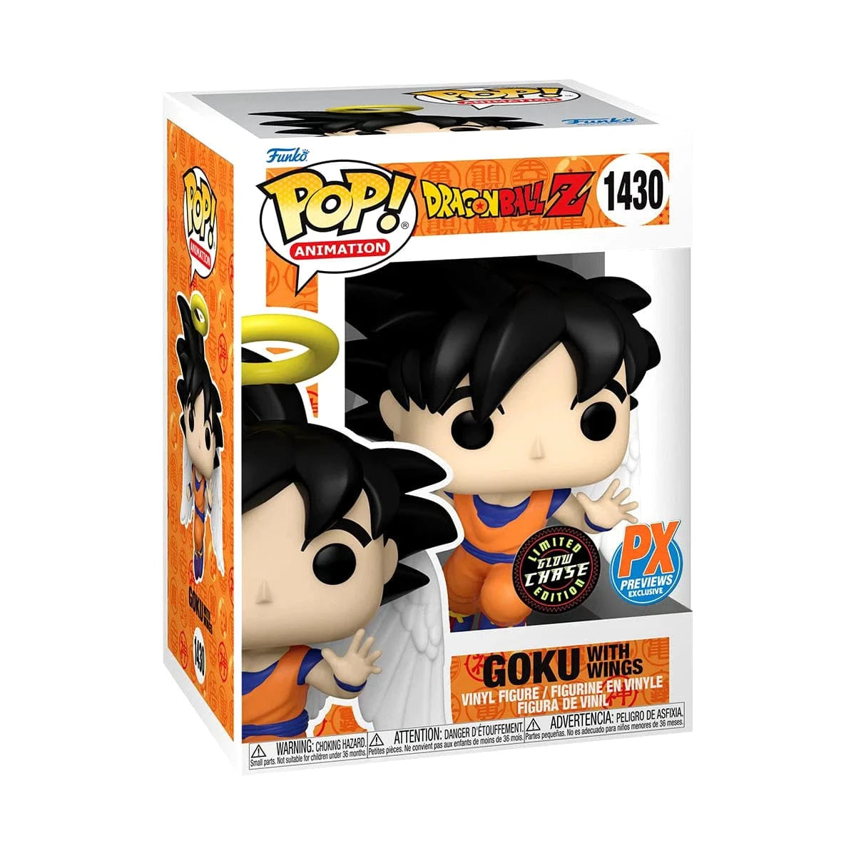 Funko Toys > Funko > Funko Pop! Funko Pop! Dragon Ball Z - Angel Goku with Wings (PX) (Chase) 889698711777
