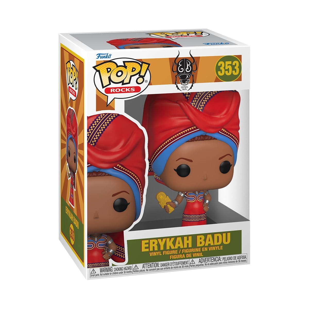 Funko Toys > Funko > Funko Pop! Funko Pop!: Erykah Badu, Tyrone 889698725682 FU72568