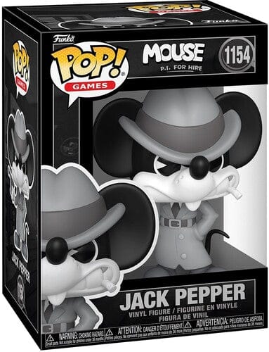 Funko Toys > Funko > Funko Pop! Funko POP! Games: Mouse P.I. For Hire - Jack Pepper 889698925679 FUKO92567