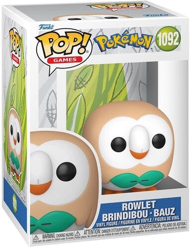 Funko Toys > Funko > Funko Pop! Funko POP! Games: Pokemon - Rowlet (Vinyl Figure, Collectible) 889698863674 FUKO86367