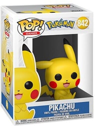 Funko Toys > Funko > Funko Pop! Funko POP! Games: Pokemon S7 - Pikachu, Sitting 889698563079 FUKO56307