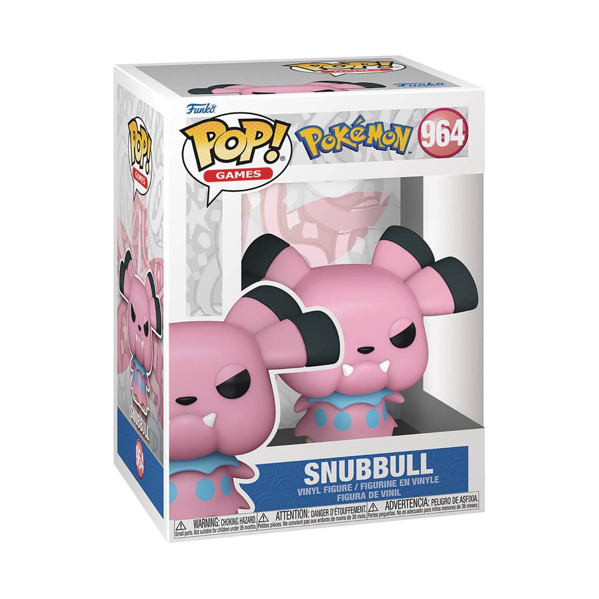 Funko Toys > Funko > Funko Pop! FUNKO POP! GAMES: POKEMON: SNUBBULL 889698709286 STL288980