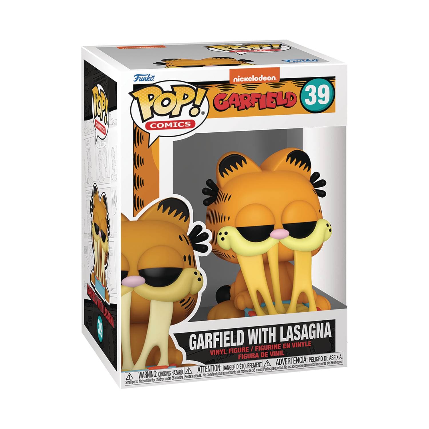 Funko Toys > Funko > Funko Pop! Funko Pop!: Garfield - Garfield w/ Lasagna 889698801614 AUG239298