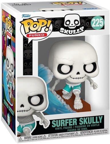 Funko Toys > Funko > Funko Pop! Funko POP! Icons: Skeleton Summer - Surfer Skully 889698883344 FUKO88334