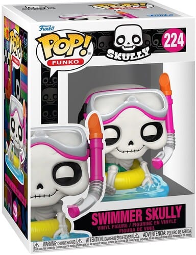 Funko Toys > Funko > Funko Pop! Funko POP! Icons: Skeleton Summer - Swimmer Skully 889698883337 FUKO88333