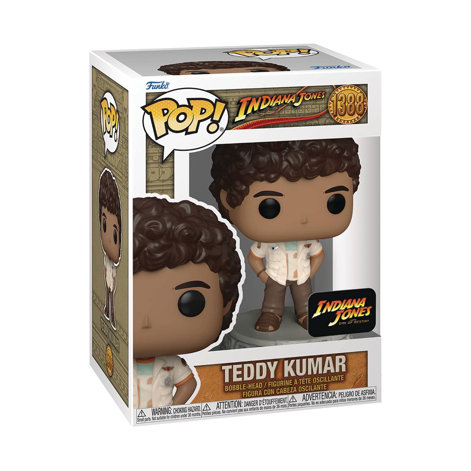 Funko Toys > Funko > Funko Pop! Funko Pop!: Indiana Jones - Teddy Kumar 889698708111 APR238771