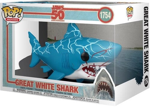 Funko Toys > Funko > Funko Pop! Funko Pop!: Jaws 50th Anniversary - Great White Shark (Retro) 889698839730 FUKO83973