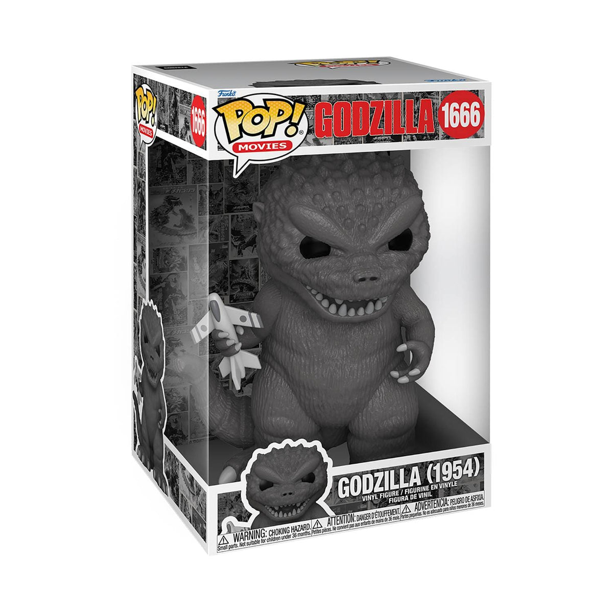 Funko Toys > Funko > Funko Pop! FUNKO POP: JUMBO GODZILLA 70TH ANN - GODZILLA 1954 889698808811 STL311509