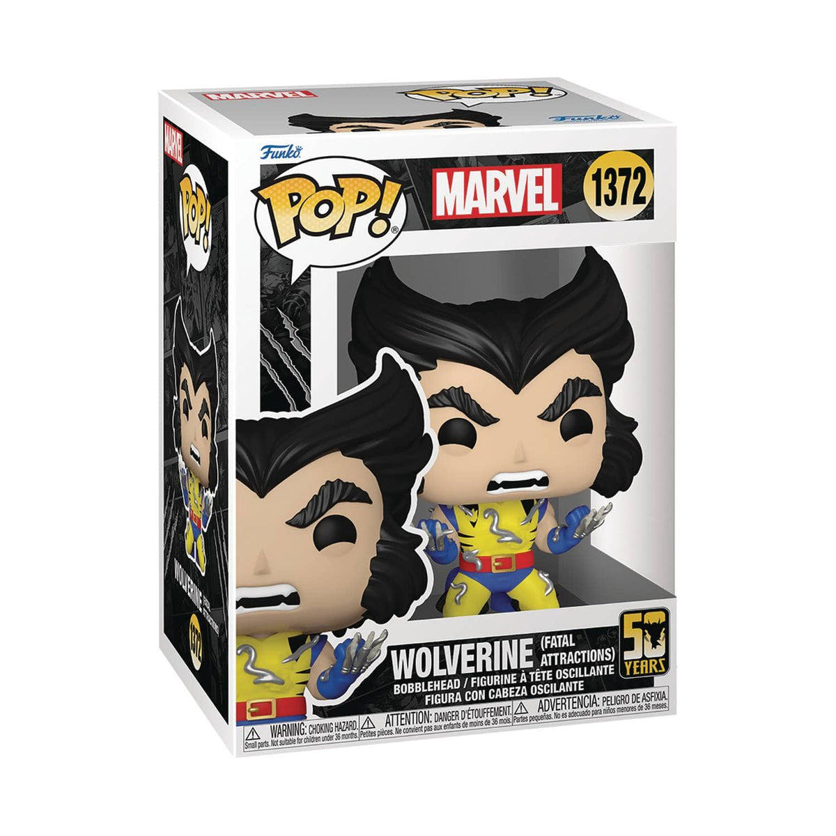 Funko Toys > Funko > Funko Pop! FUNKO POP! MARVEL 50TH ANN: WOLVERINE (FATAL ATTRACTIONS) 889698774369 STL296213