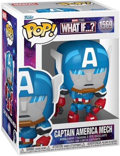Funko Toys > Funko > Funko Pop! Funko Pop!: Marvel - Captain America Mech (What If...?) 889698866538 FUKO86653