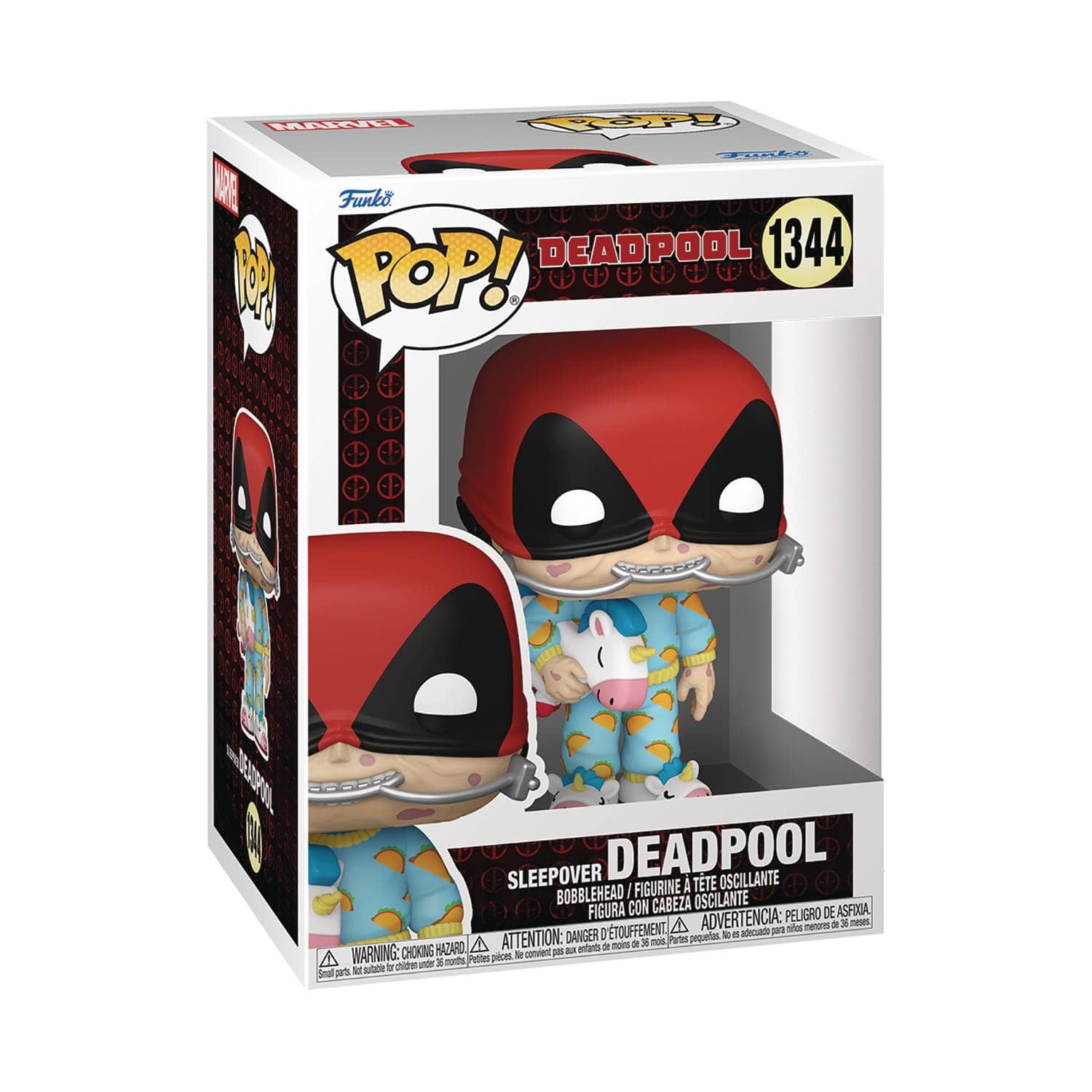 Funko Toys > Funko > Funko Pop! FUNKO: POP MARVEL - DEADPOOL SLEEPOVER FIGURE 889698760799 STL288963