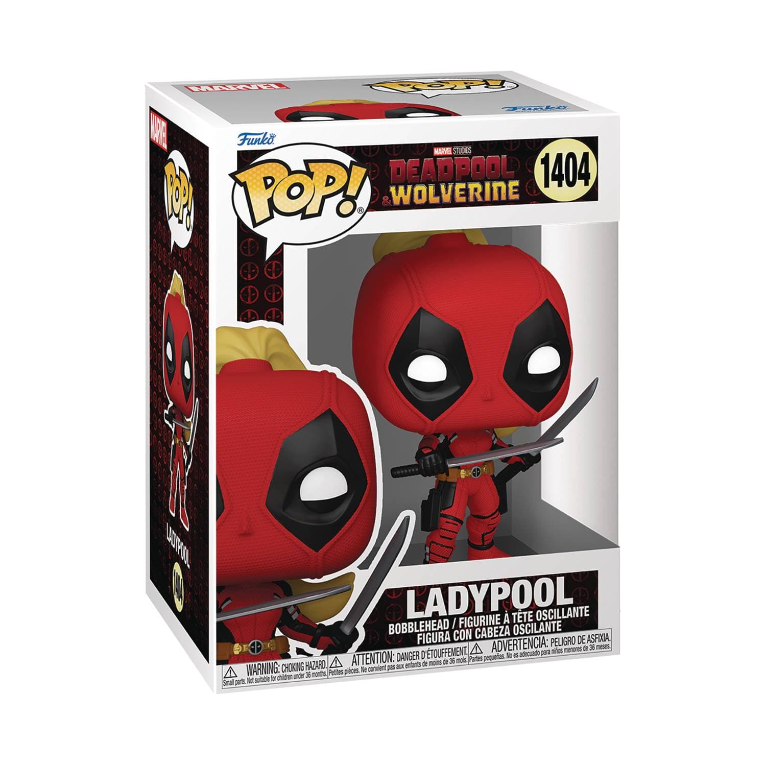 Funko Toys > Funko > Funko Pop! FUNKO: POP MARVEL - DEADPOOL & WOLVERINE - LADYPOOL WITH SWORDS FIGURE 889698850742 STL314624