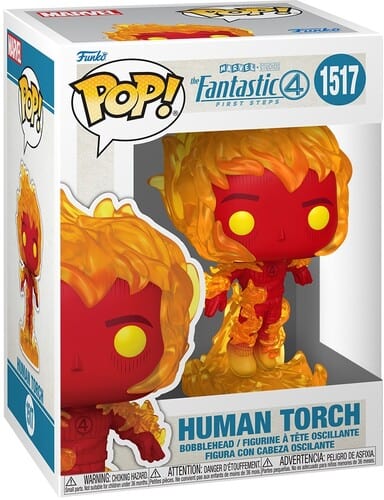 Funko Toys > Funko > Funko Pop! Funko Pop!: Marvel - Human Torch (Fantastic Four First Steps) 889698835862 FUKO83586