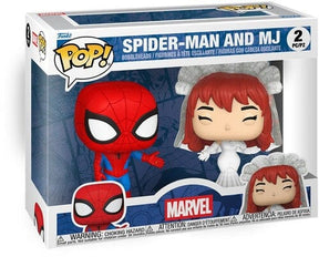 Funko Toys > Funko > Funko Pop! Funko POP! Marvel: Superhero Couples, Spider-Man & Mary Jane 2-Pack 889698902977 FUKO90297