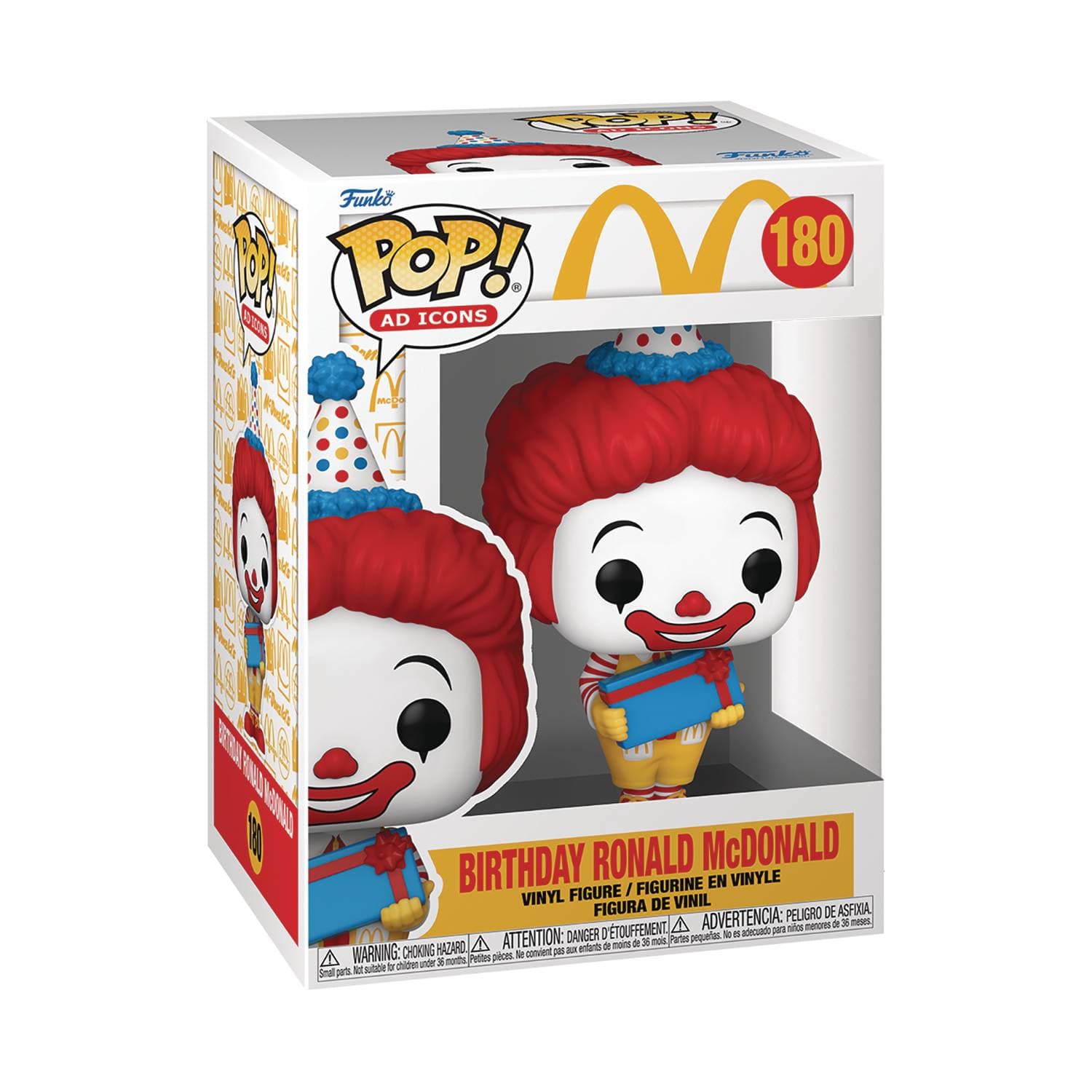 Funko Toys > Funko > Funko Pop! Funko Pop!: McDonald's - Birthday Ronald McDonald 889698734158 SEP228600