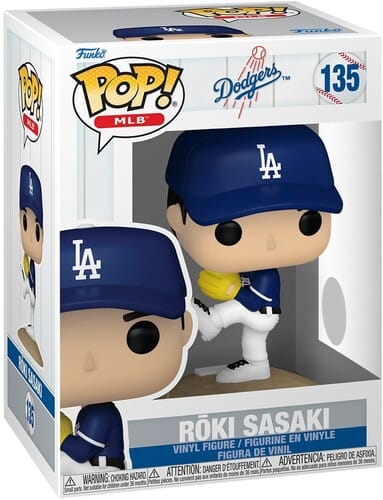 Funko Toys > Funko > Funko Pop! Funko POP! MLB: Dodgers - Roki Sasaki 889698929752 FUKO92975