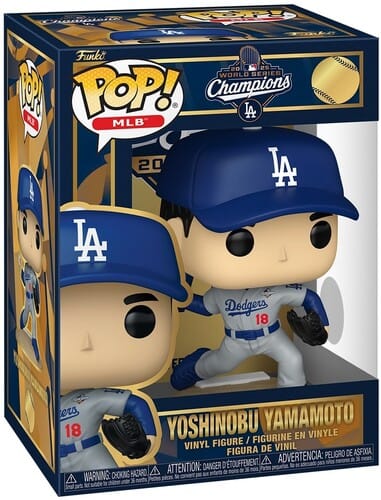 Funko Toys > Funko > Funko Pop! Funko POP! MLB: Dodgers - Yoshinobu Yamamoto (World Series MVP '25) 889698965101 FUKO96510