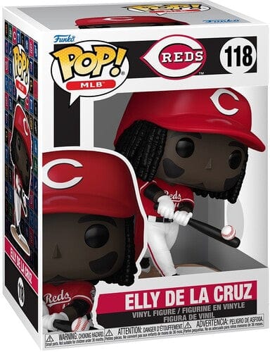 Funko Toys > Funko > Funko Pop! Funko Pop!: MLB - Elly De La Cruz (Reds) 889698863209 FUKO86320