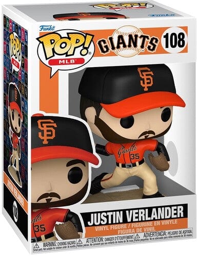 Funko Toys > Funko > Funko Pop! Funko POP! MLB: Giants - Justin Verlander (Vinyl Figure) 889698839044 FUKO83904