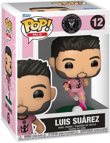Funko Toys > Funko > Funko Pop! Funko POP! MLS: Inter Miami - Luis Suarez (Pink) 889698947015 FUKO94701