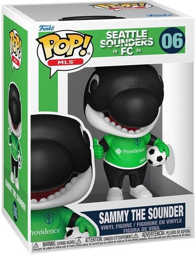 Funko Toys > Funko > Funko Pop! Funko POP!: MLS: Sounders - Sammy the Sounder (Vinyl Figure, Collectible) 889698891561 FUKO89156