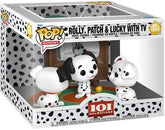 Funko Toys > Funko > Funko Pop! Funko POP! Moments: 101 Dalmatians - Rolly, Patch and Lucky with TV 889698902601 FUKO90260