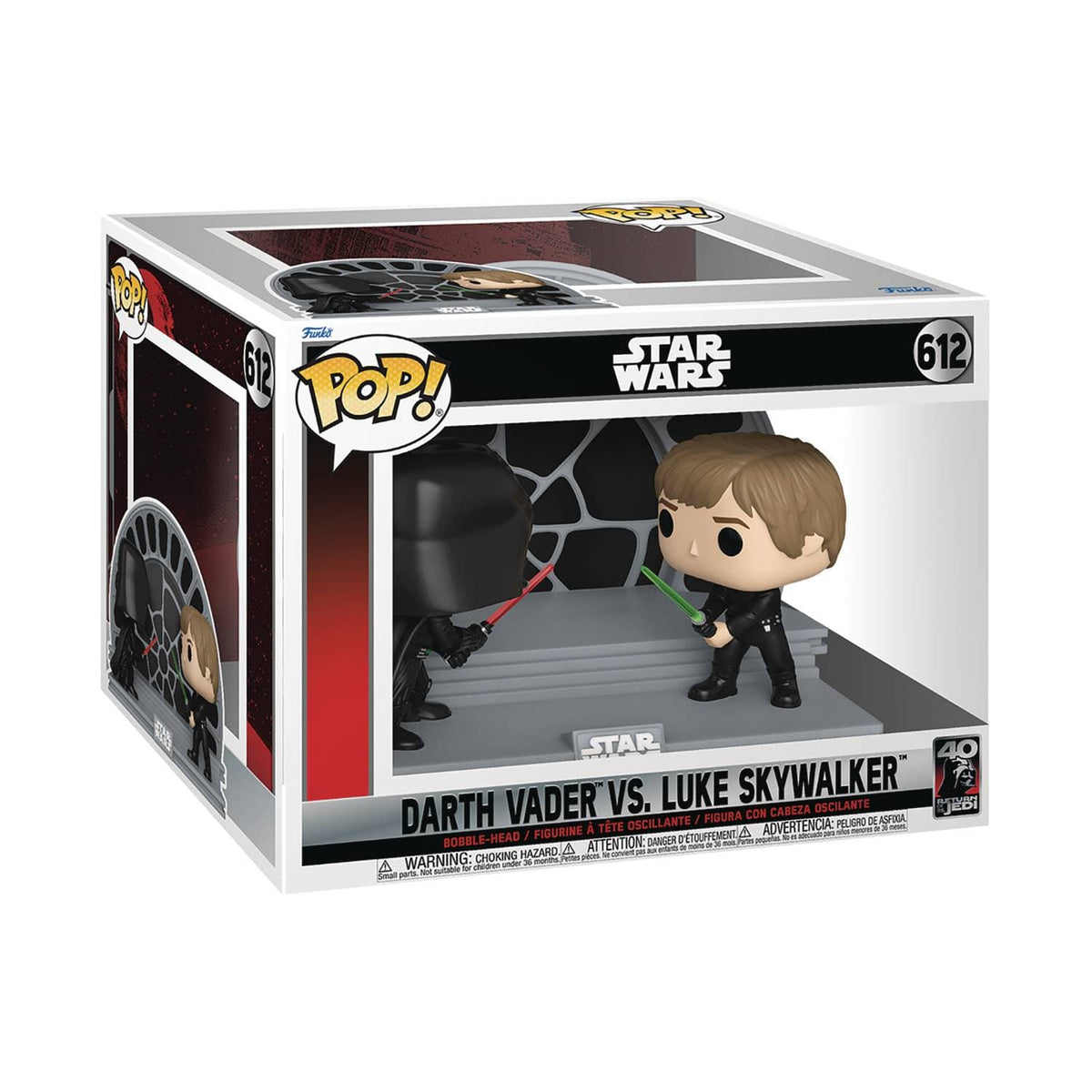 Funko Toys > Funko > Funko Pop! Funko Pop! Moments: Star Wars - Darth Vader Vs. Luke Skywalker 889698707435 JUL229657