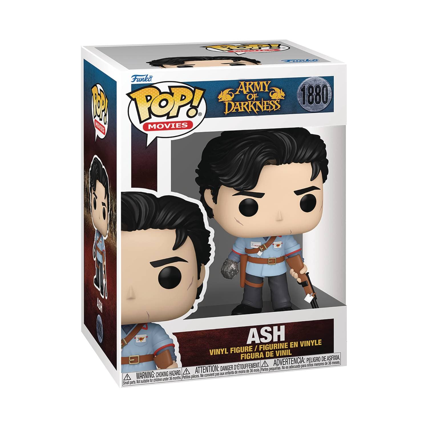 Funko Toys > Funko > Funko Pop! FUNKO: POP MOVIES - ARMY OF DARKNESS SEASON 2 - ASH WITH BOOMSTICK FIGURE 889698838405 STL331337