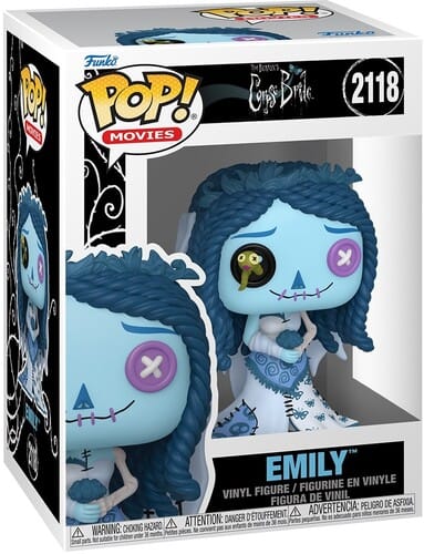 Funko Toys > Funko > Funko Pop! Funko POP! Movies: Patchwork - Emily (Corpse Bride) 889698932349 FUKO93234