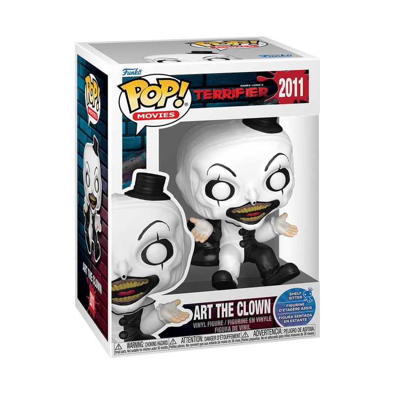 Funko Toys > Funko > Funko Pop! Funko POP! Movies: Terrifier: Art the Clown (Shelf Sitter) 889698904421 FUKO90442