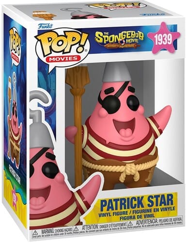 Funko Toys > Funko > Funko Pop! Funko POP!: Movies: The Spongebob Movie (2025) - Patrick Star 889698835916 FUKO83591