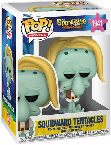 Funko Toys > Funko > Funko Pop! Funko POP!: Movies: The Spongebob Movie (2025) - Squidward Tentacles 889698835923 FUKO83592