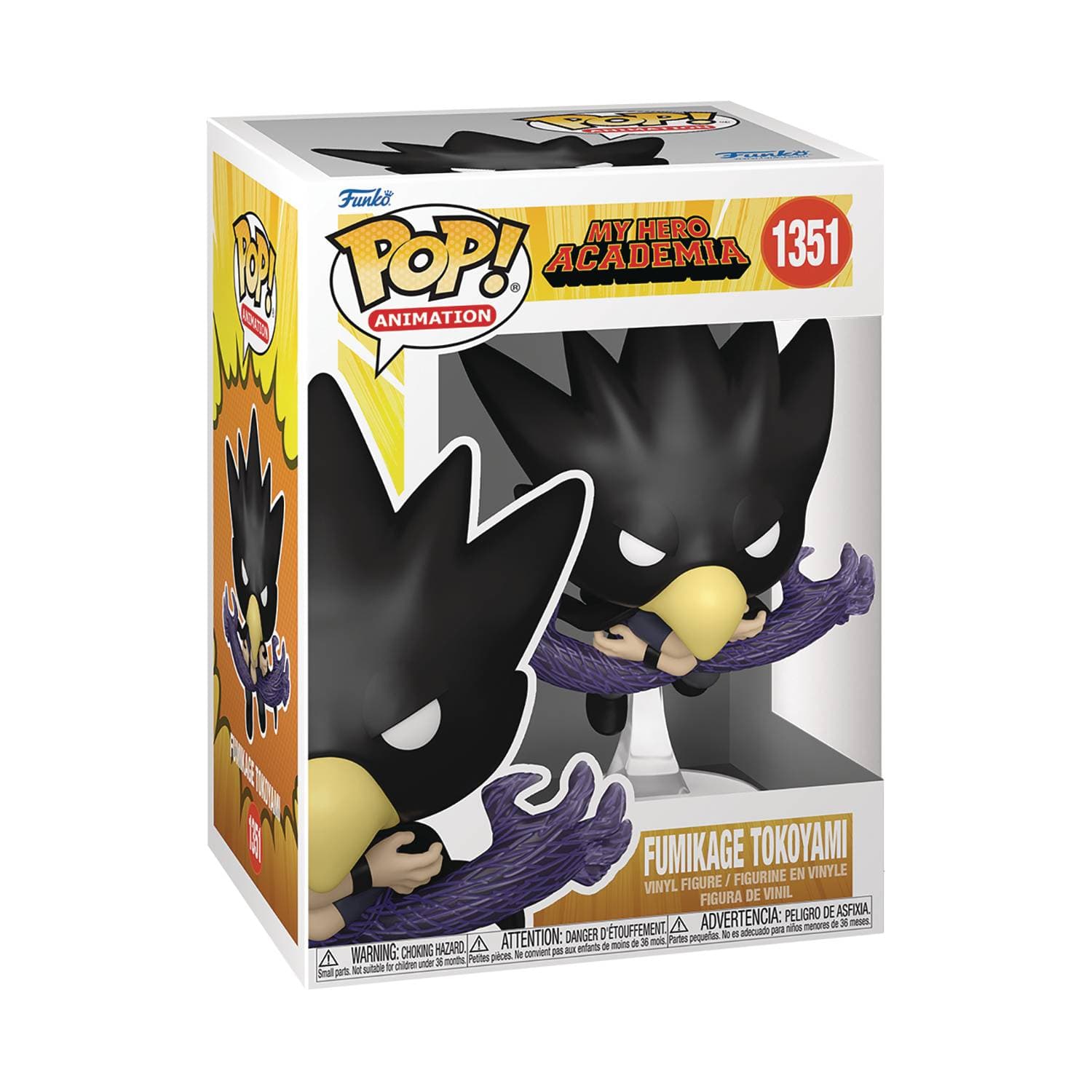 Funko Toys > Funko > Funko Pop! Funko Pop!: My Hero Academia - Fumikage Tokoyami 889698673327 APR239116