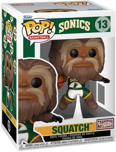 Funko Toys > Funko > Funko Pop! Funko POP! NBA Mascots: Sonics - Squatch 889698891516 FUKO89151