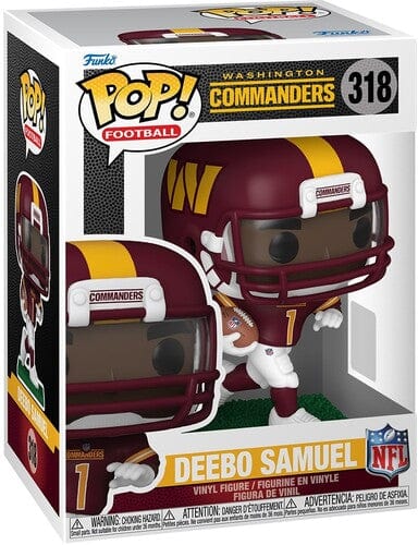 Funko Toys > Funko > Funko Pop! Funko Pop!: NFL - Deebo Samuel (Commanders) 889698893428 FUKO89342