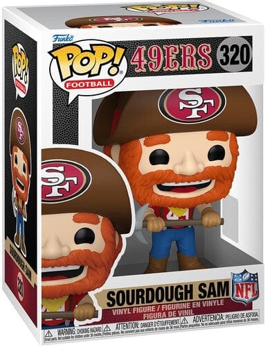 Funko Toys > Funko > Funko Pop! Funko Pop! NFL Mascots: 49ers - Sourdough Sam (Vinyl Figure, Collectible) 889698893411 FUKO89341